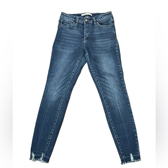 KanCan Women’s Size 26 Raw Edge Hem Skinny Jeans Womens Size 26 - Picture 1 of 10